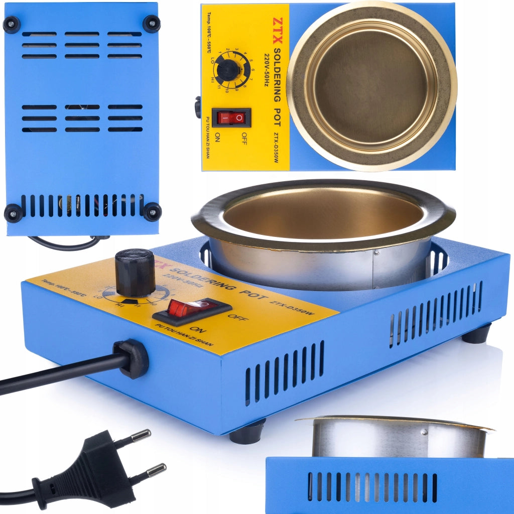Tigelle Saldante 41-D 350W – Potenza 350W, Diametro 100mm | Temperatura 100-550°C | Per Saldatura di Massa e Stagno