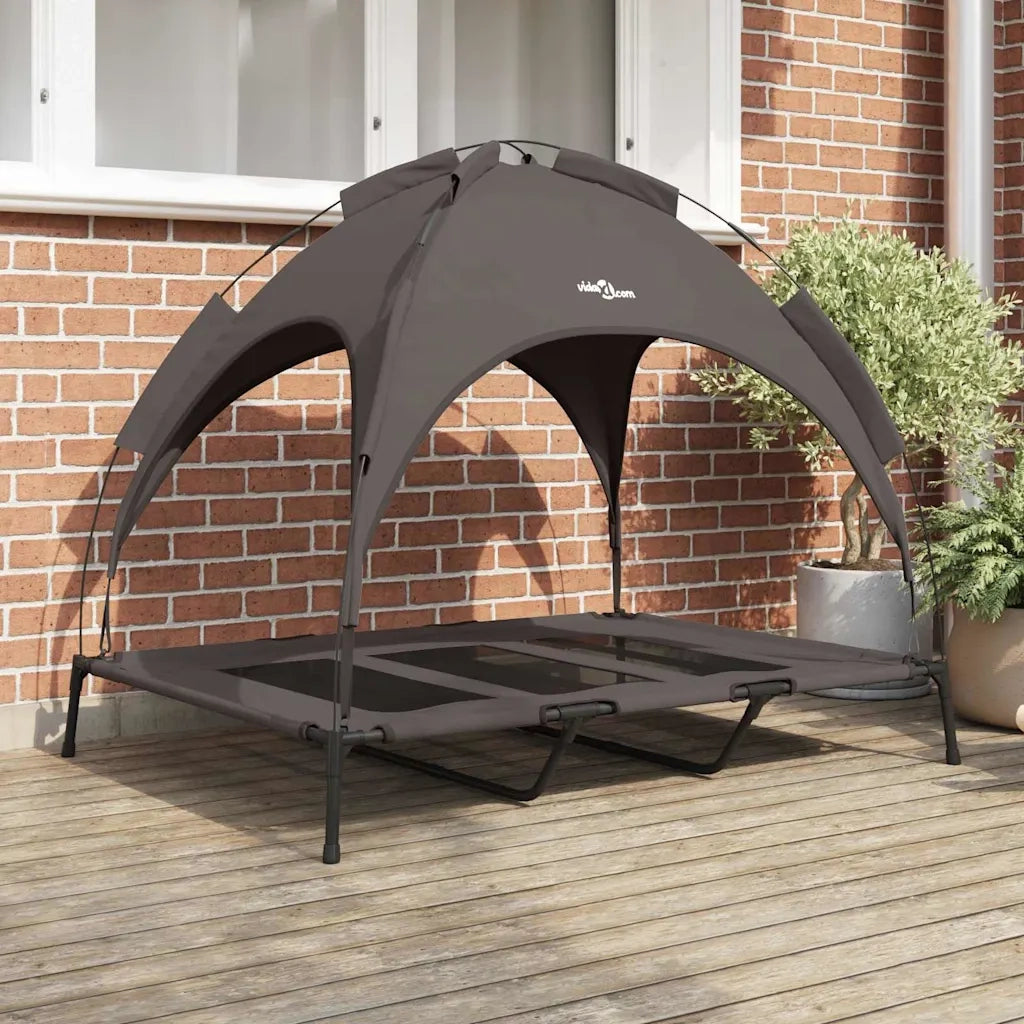 Letto per Cani Marrone 122 x 93 x 106,5 cm Acciaio CFW3820191