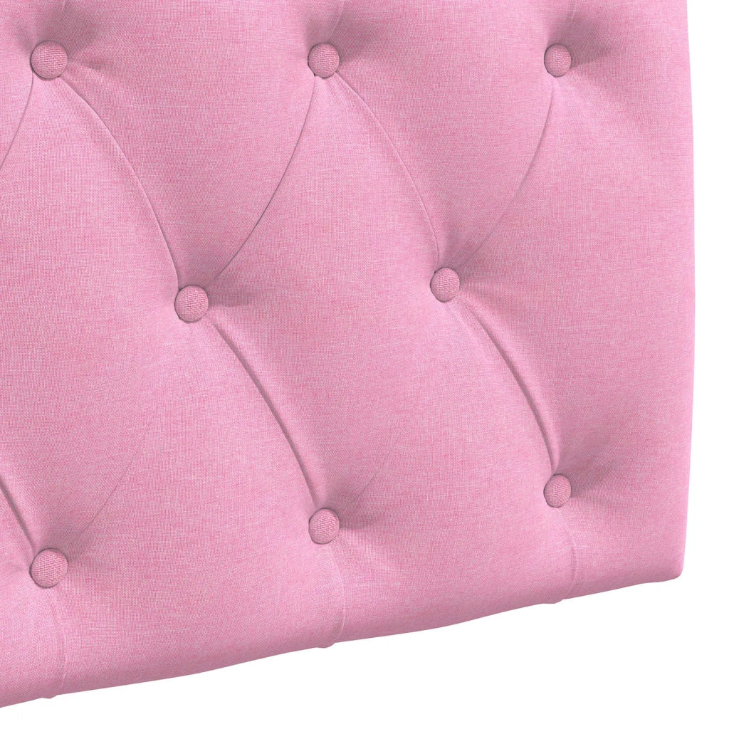 Testiera | Testata sospesa Rosa Tessuto