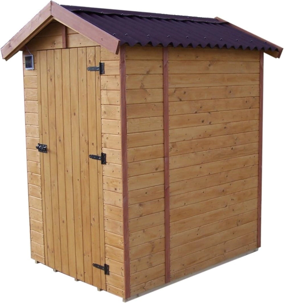 Casetta a pannelli 16 mm, Foresta con pavimento e WC a secco 140x140