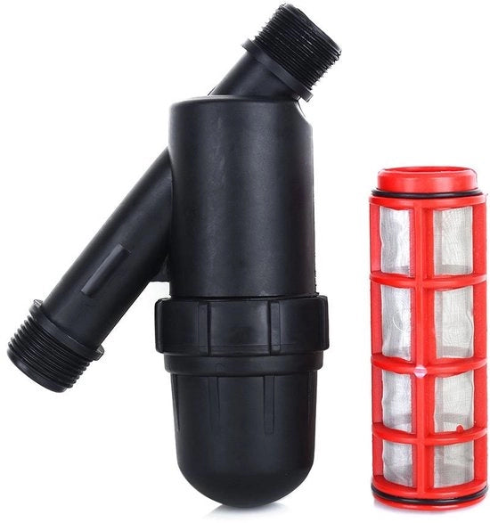 Filtro Irrigazione Heavy Duty - 3/4 Pollice Filtro Schermo - Reticolo in Acciaio Inossidabile 120 Mesh - Giardinaggio - Irrigazione a Goccia - Resistente ai Raggi UV - Filtro