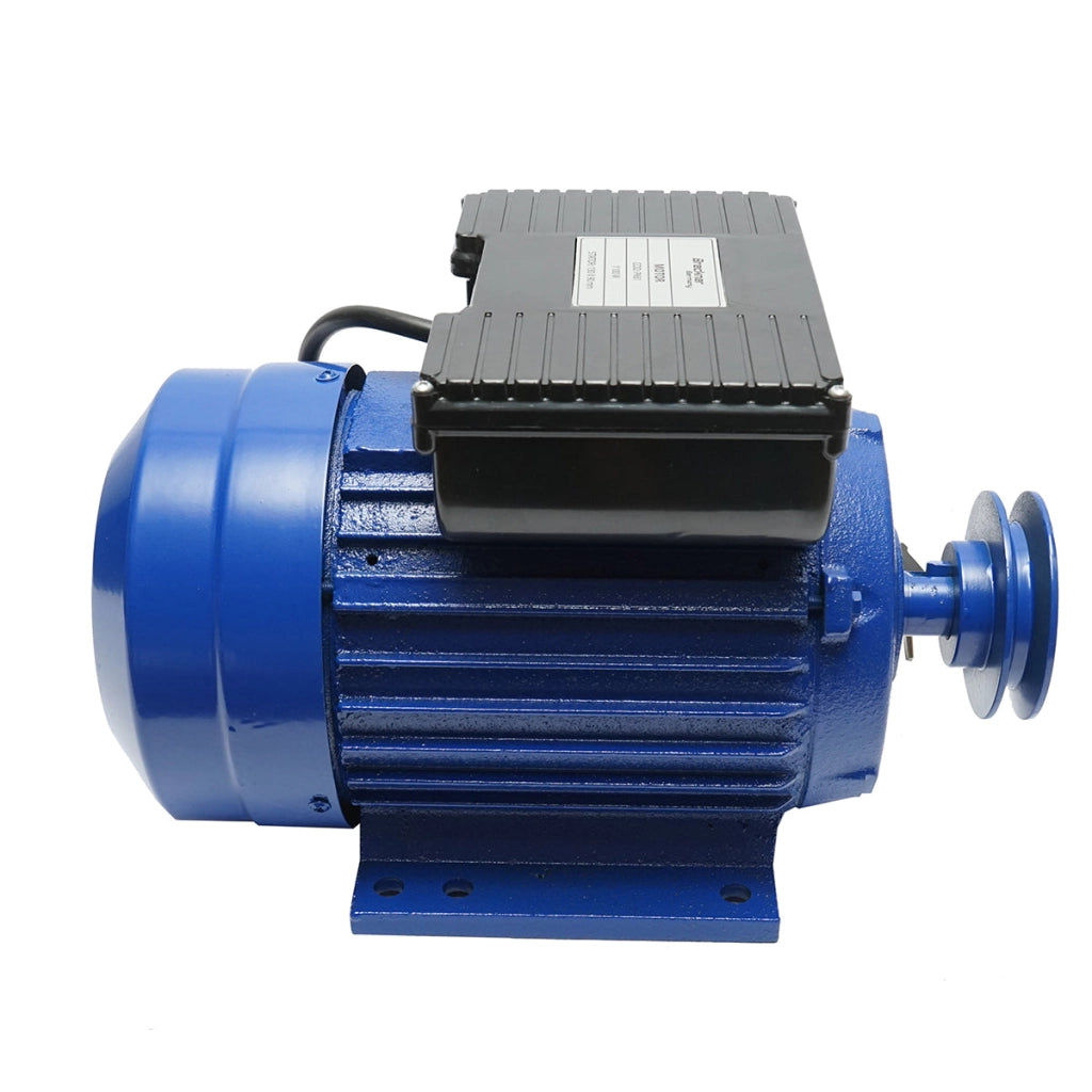 Motore elettrico monofase 1,1KW, 220V con protezione termica, statore 130x90mm Breckner Germany