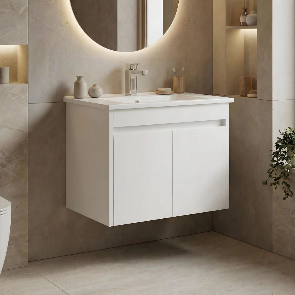 Mobile lavabo "Arno 65" - 65 x 45 x 52 cm - Bianco
