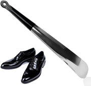 Scoiolo metallico lungo - Ergonomico e pratico - 30 cm - Argento