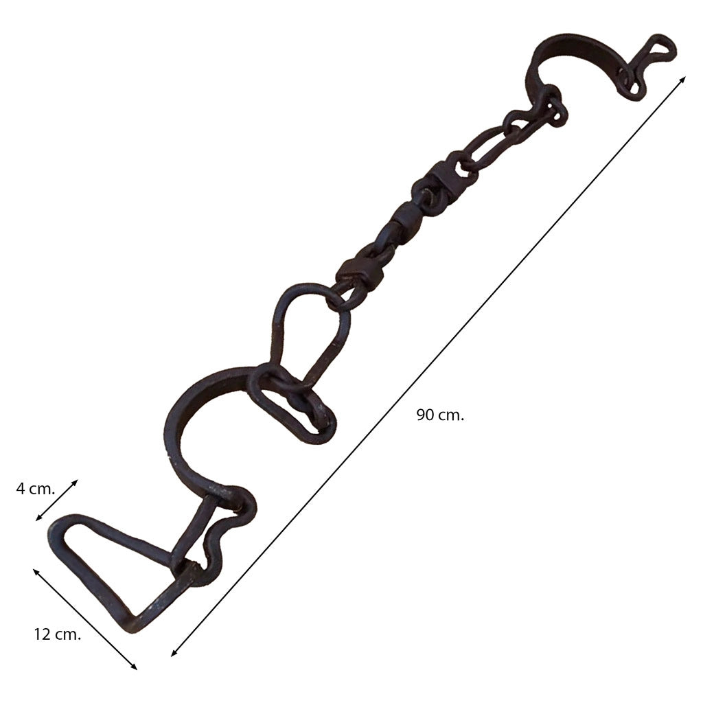 Catena in ferro artigianale 12x04x90