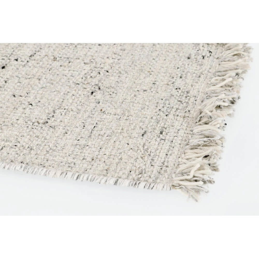 Tappeto in Lana Tessuto a Mano con Frange 160x230 cm - COX