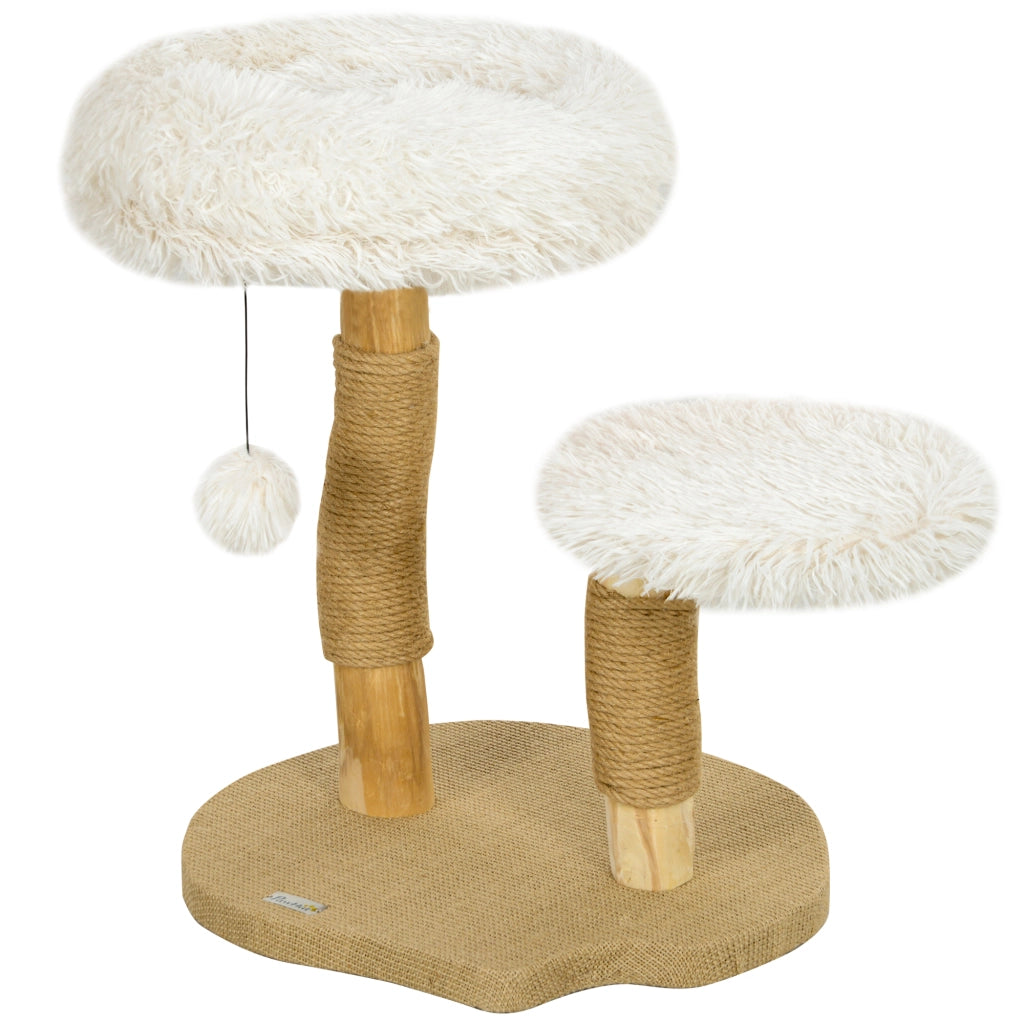 ALBERO RASCHIATOIO 50x47x61,5 cm Legno Bianco