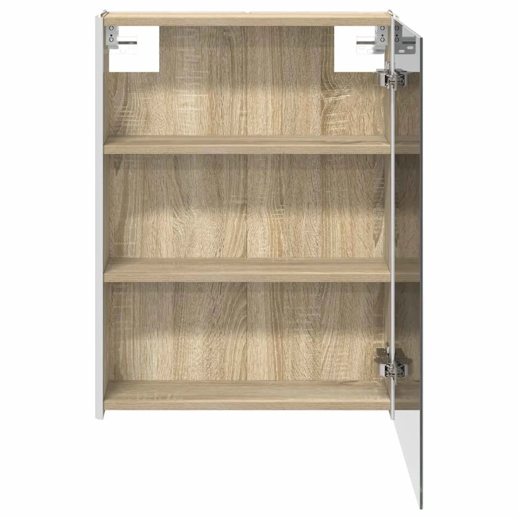 Mobiletto per specchio da bagno Rovere Sonoma 889233