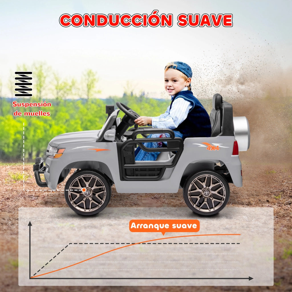 Auto Elettrica Bambini +3 Anni ¨C Minimal ¨C Grigio