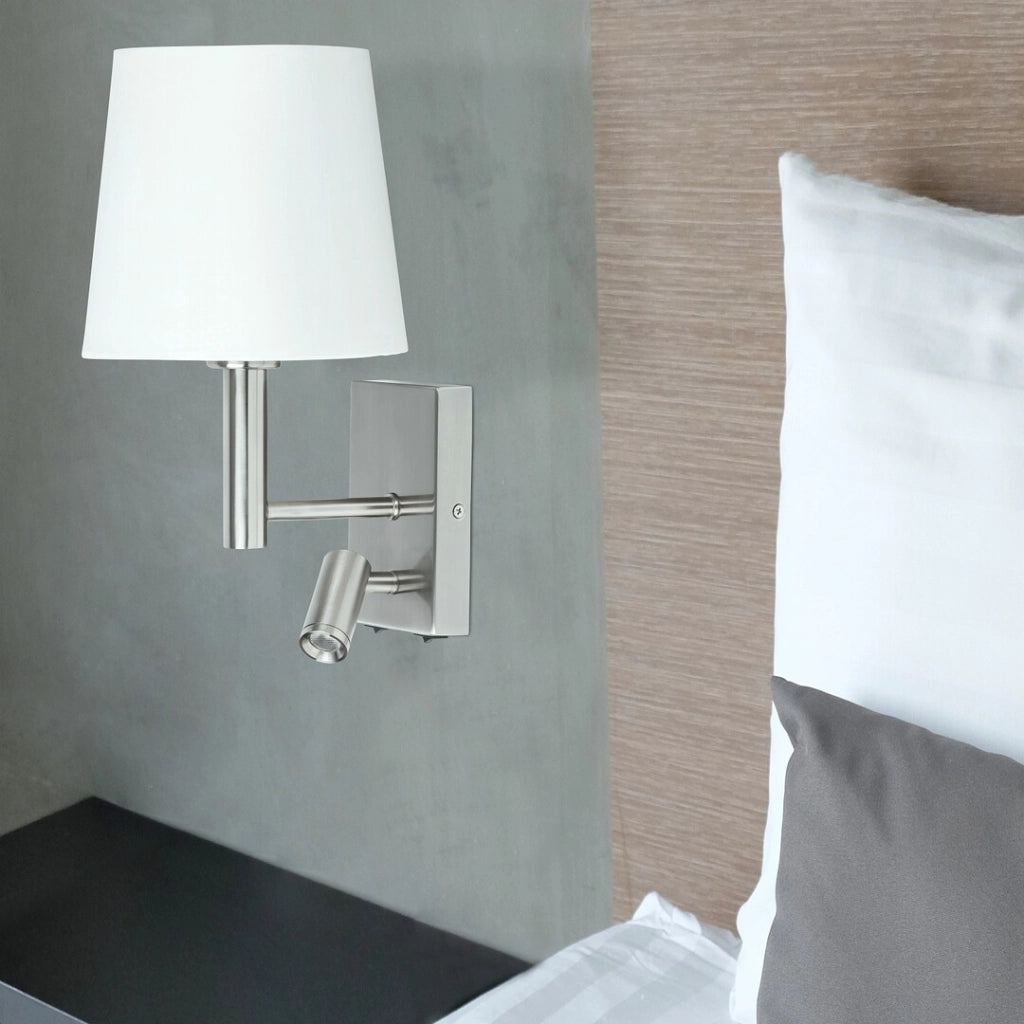 Applique hotel Harvey E27 LED lettura cromo Rabalux
