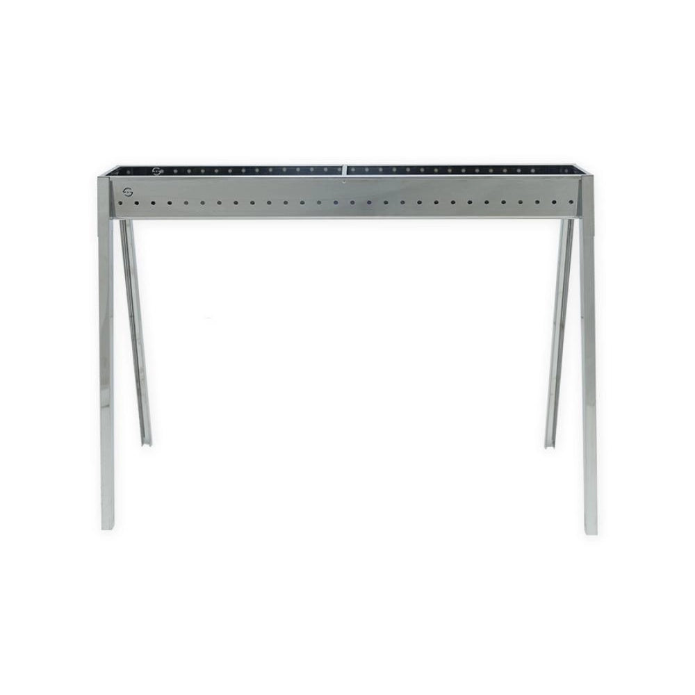 Barbecue a carbone per arrosticini Lisa Milano 100 in acciaio inox