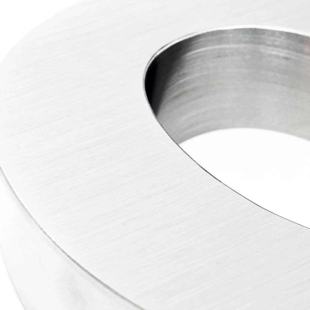 Numero civico "9" in acciaio pregiato 20 cm Arial 3D materiale di montaggio incluso 16_0001433