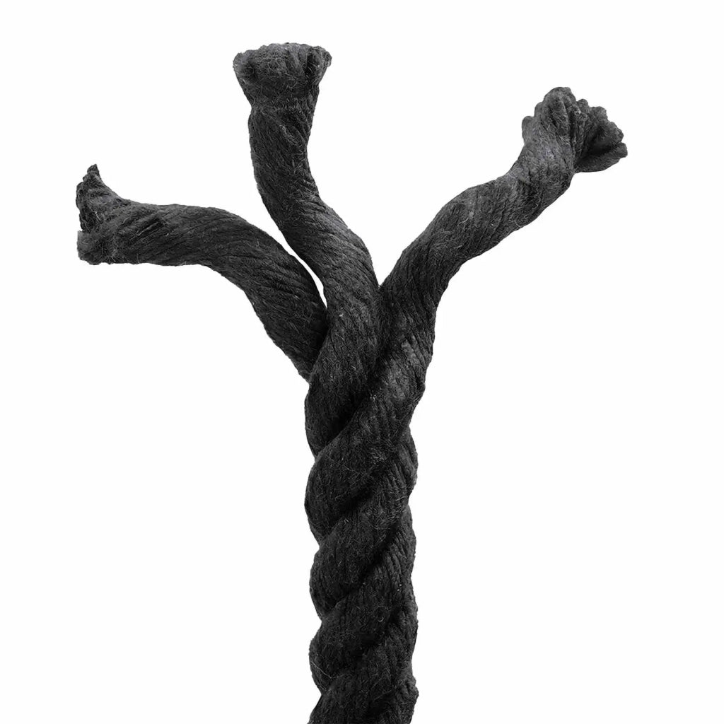 Corda | Fune Nero 1,4 x 1,4 x 2500 cm Cotone