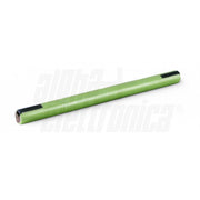 Pacco Batteria per lampade d'emergenza Ni-MH 4,8V 1600mAh, 4 x Size AA, Alta Temperatura