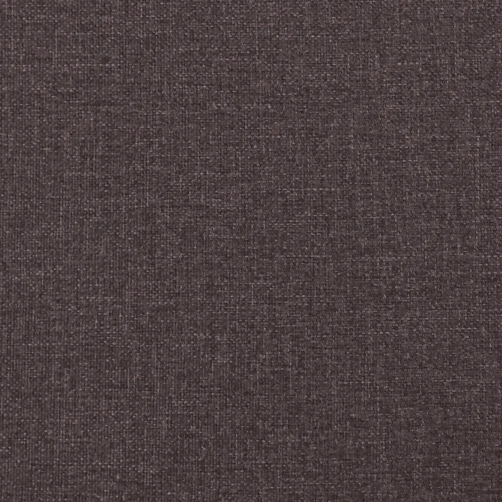Cuscino Testiera Hvar Marrone Scuro 120 cm in Tessuto 374564