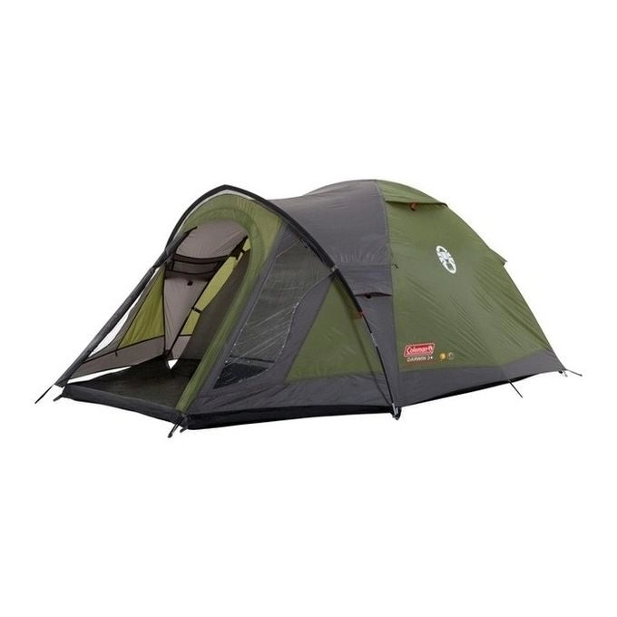 Coleman 2176904 Darwin 3 Plus Tenda da Campeggio a Cupola 3 Persone 5,6 m² colonna d'acqua 3000 mm 4,9 Kg colore Grigio