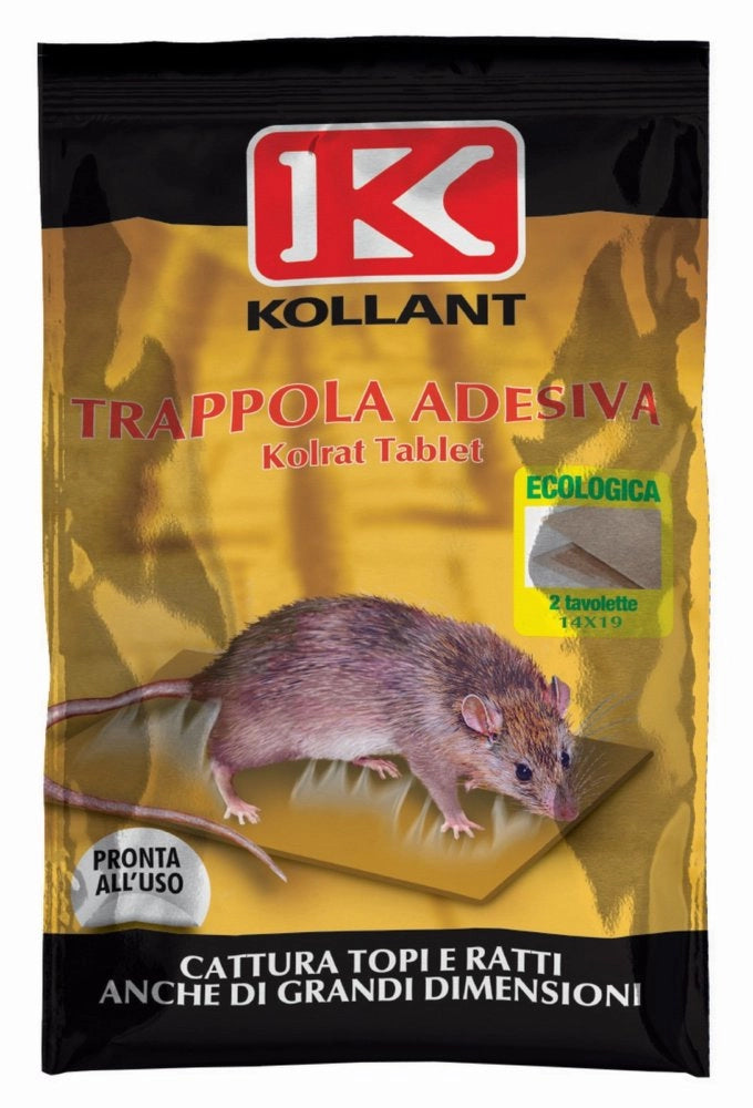 1pz trappola kolrat tablet 2 tavolette 14x19 cm cod:ferx.94096