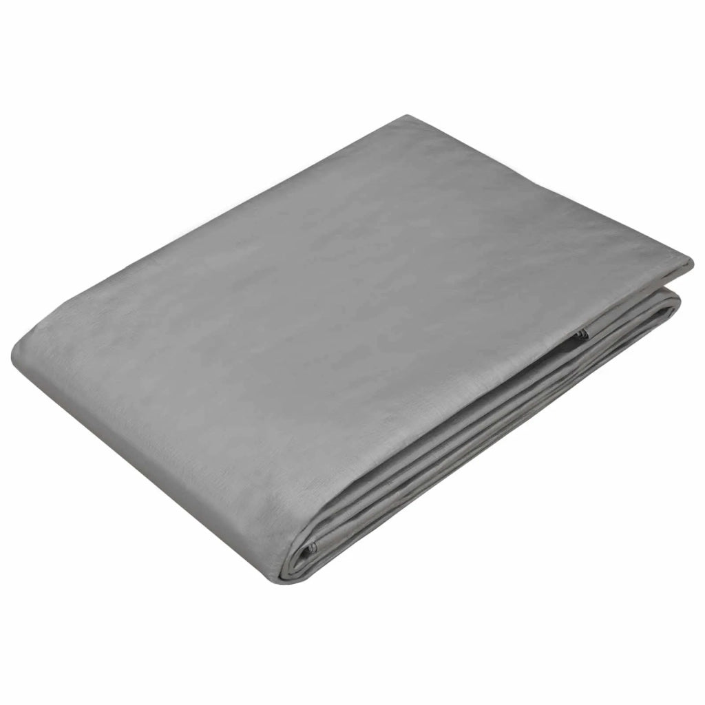 Telo con Occhielli Grigio Chiaro 6 x 8 m 180 gsm PE 42039313