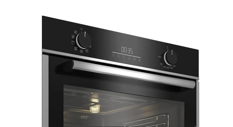 BEKO FORNO ELETTRICO BEYOND MULTIFUNZIONE, 9 FUNZIONI, AD INCASSO, TIMER DIGITALE, NERO, 72 LT BCBIM16300XDE