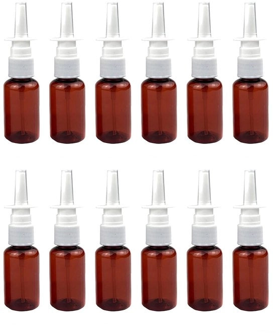 Spruzzatore liquido 12 pezzi 10ml - Flaconi vuoti - Atomizzatori fini - Applicazioni cosmetiche/mediche - Materiale PET di alta qualità - Ideale per viaggi - Flacone spruzzatore