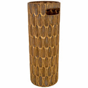 Portombrelli in metallo dorato 20x20x55h cm