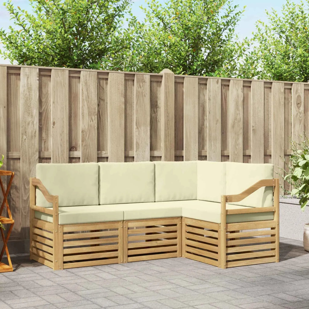 Set divani Legno di Acacia Massello 3391770