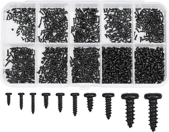 Assortimento di viti autoalimentanti universali, 1000 pezzi