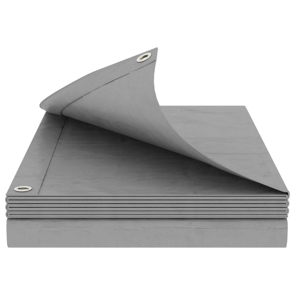 Telo con Occhielli Grigio Chiaro 6 x 8 m 180 gsm PE 42039313