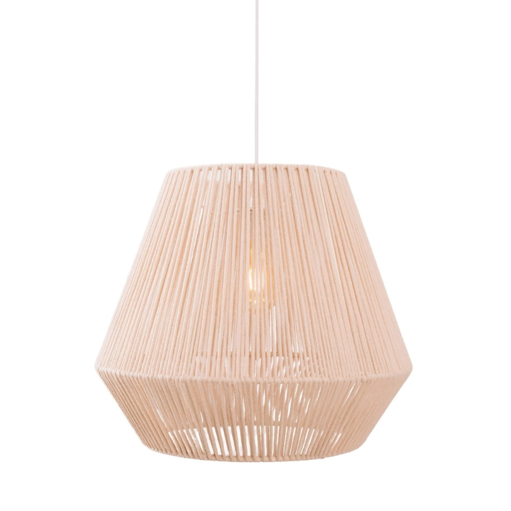 Lampada a sospensione Praslin Maxlight crema Ø44 E27