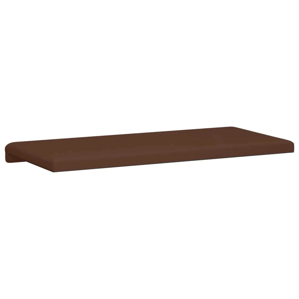Cuscino per panchina Similpelle Marrone Profondità 35 cm 42043266