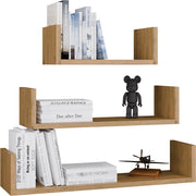 Ripiano sospeso MOBI 3p set 3x moderna ripiani da parete rovere artisan