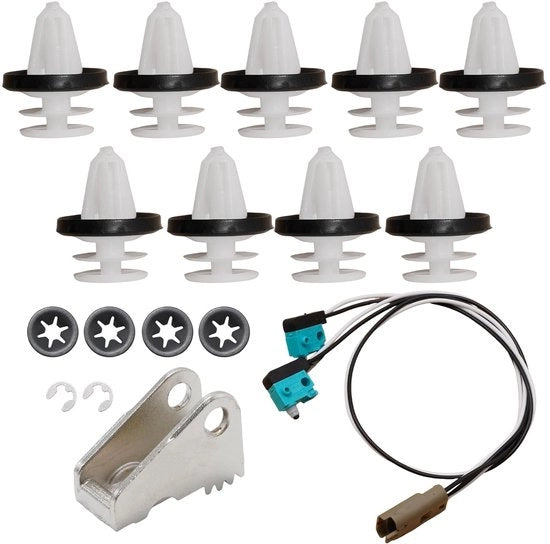 Kit di Aggiornamento per Pedale dell'Acceleratore - Sostituzione per Tesla Model S 2012-2020 - Materiale Plastico/Metallo - Duraturo - Disegno a Microinterruttore - Guida affidabile - Kit di Pedale dell'Acceleratore