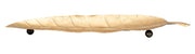Svuota Tasche Foglia Long 38x3x11 cm in Ferro Oro