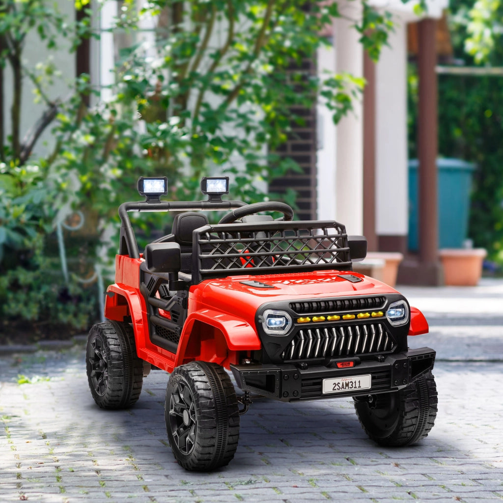 Auto Elettrica per Bambini con Telecomando ¨C Minimal ¨C Rosso