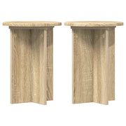 Supporto per piante | Sostegno per piante 2 pz Rovere Sonoma ?29,5 x 40 cm