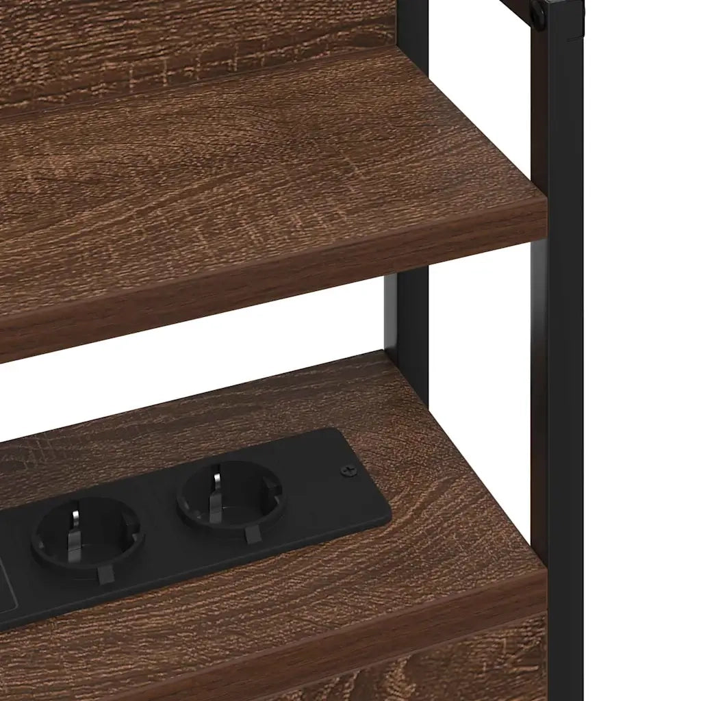 Testiera | Testata contenitore Rovere marrone Legno multistrato