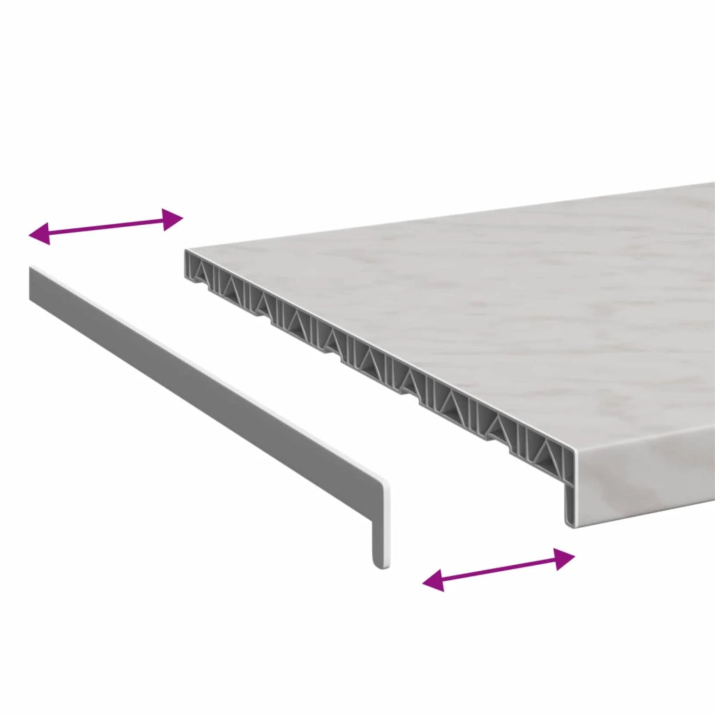 Soglia della Finestra Texture in Marmo 100 x 50 x 4,5 cm PVC 42047041