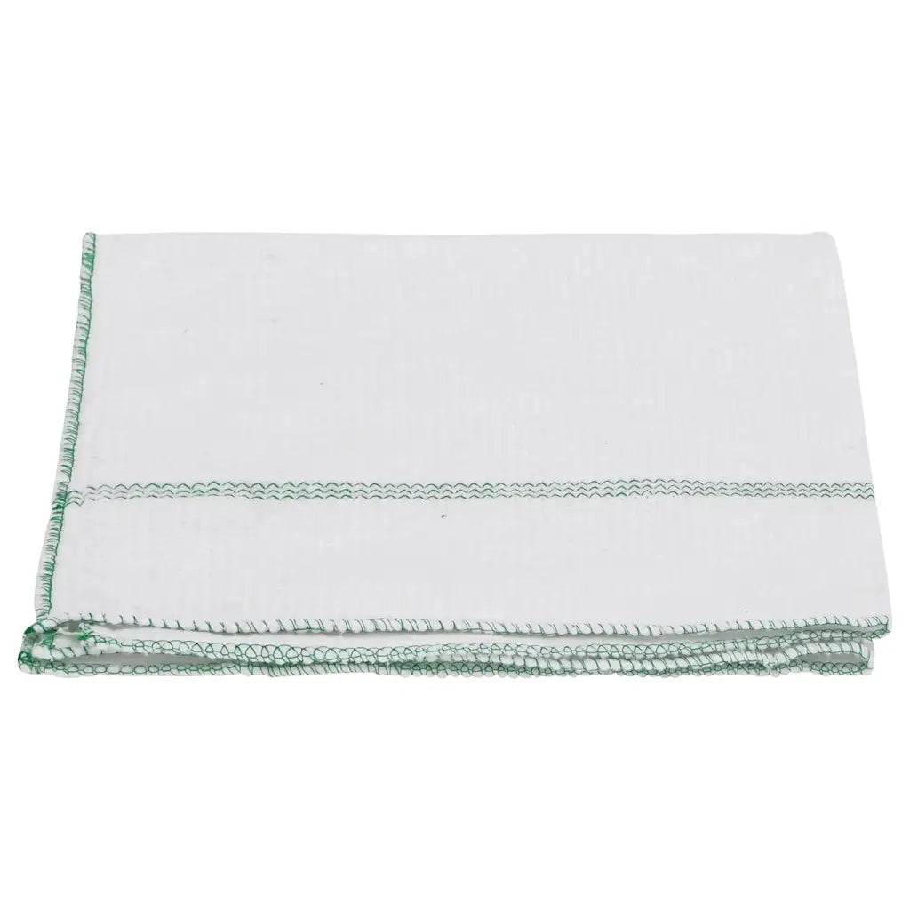 Panni per la Pulizia 5pz Righe Bianche e Verdi 50x60 cm 4014090