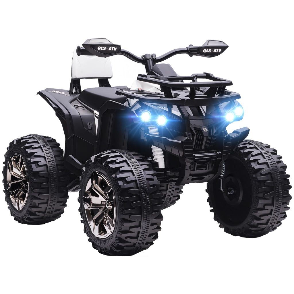 Quad elettrico per bambini ¨C zephmum ¨C bianco e nero