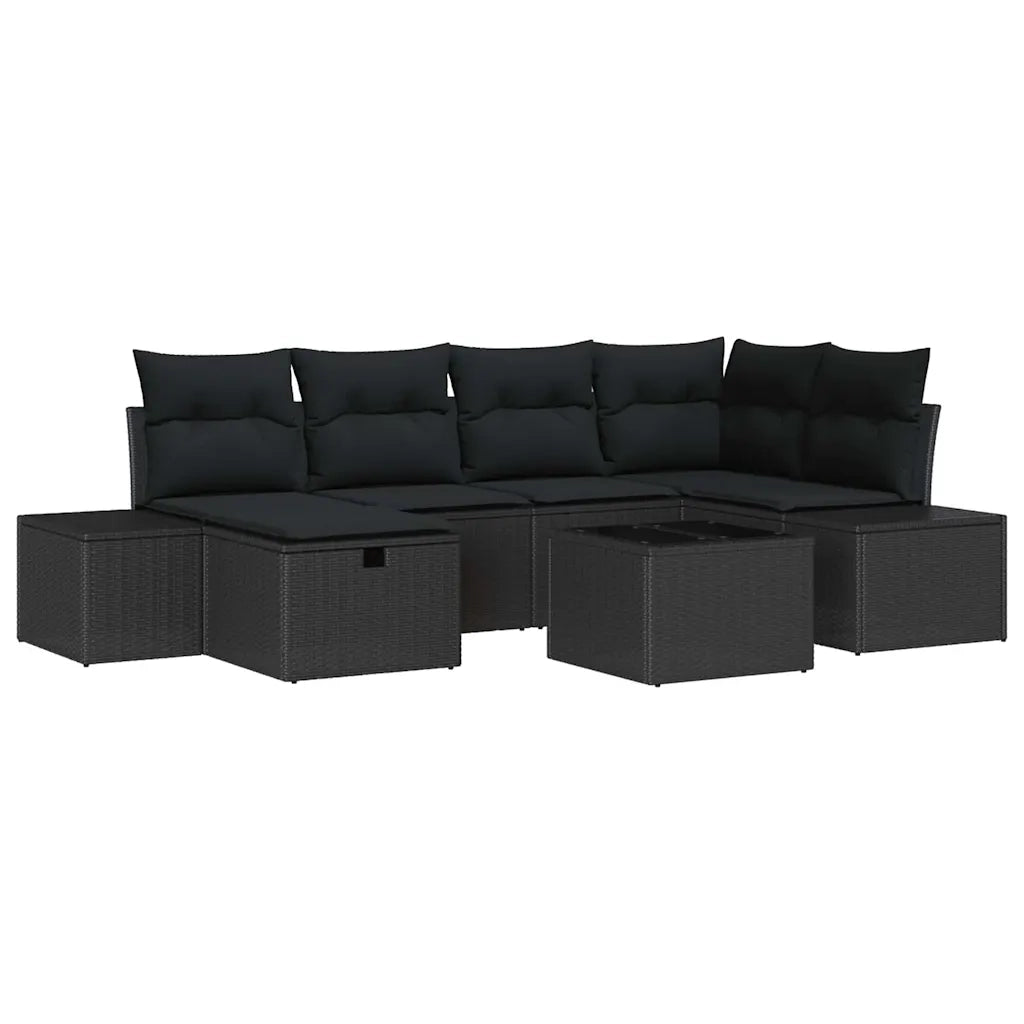 Set di divani con cuscino 6 pcs polyrattan 3360724