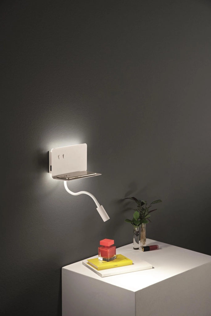 APPLIQUE MENSOLA STAN A LED BIANCO 8,5W 3000K 560LM L.20CM