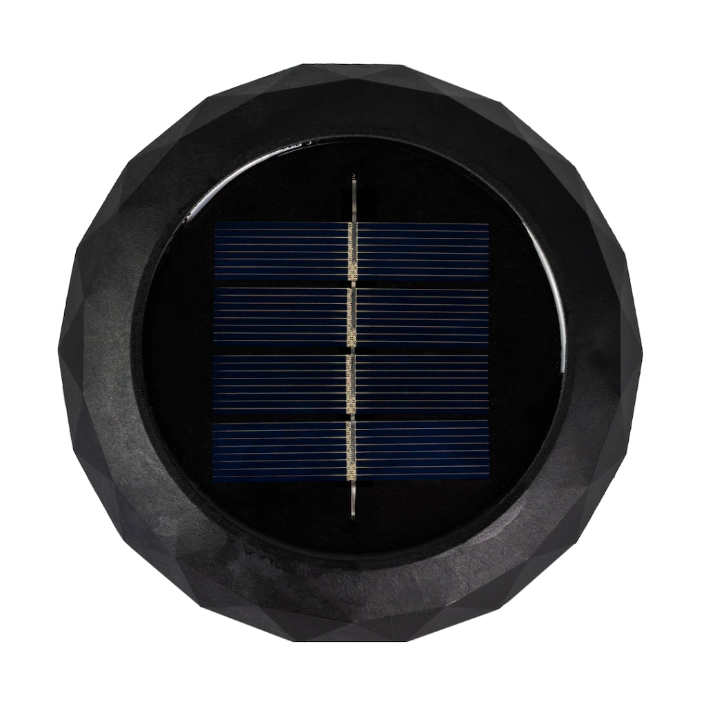 Paletti solari da giardino 2pz RGB 48cm neri IP44 Eko-Light