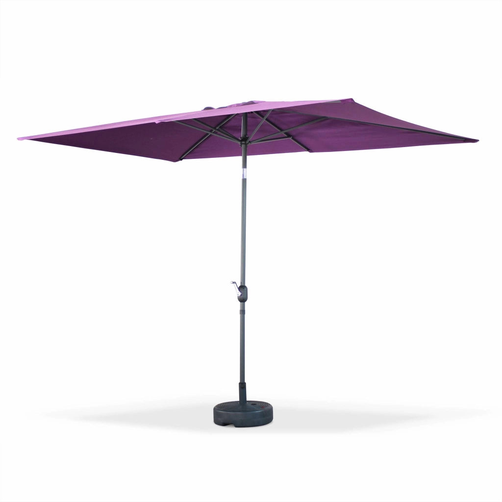 Ombrellone rettangolare, 2x3m, viola