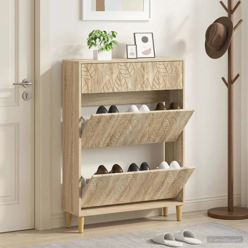 Mobile per scarpe DELFT 78 x 24 x 103 cm Legno ingegnerizzato 897097