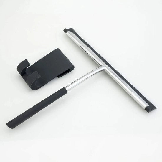 Douchewisser RVS con pulizia Clean Lux inclusa con supporto in gomma.