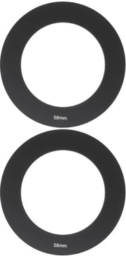 2 Adattatori per Filter 58 mm per Serie Cokin