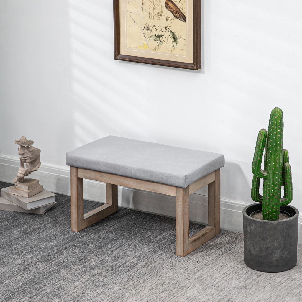 Pouf Skandi Design ¨C Minimal ¨C Grigio 68x38x42