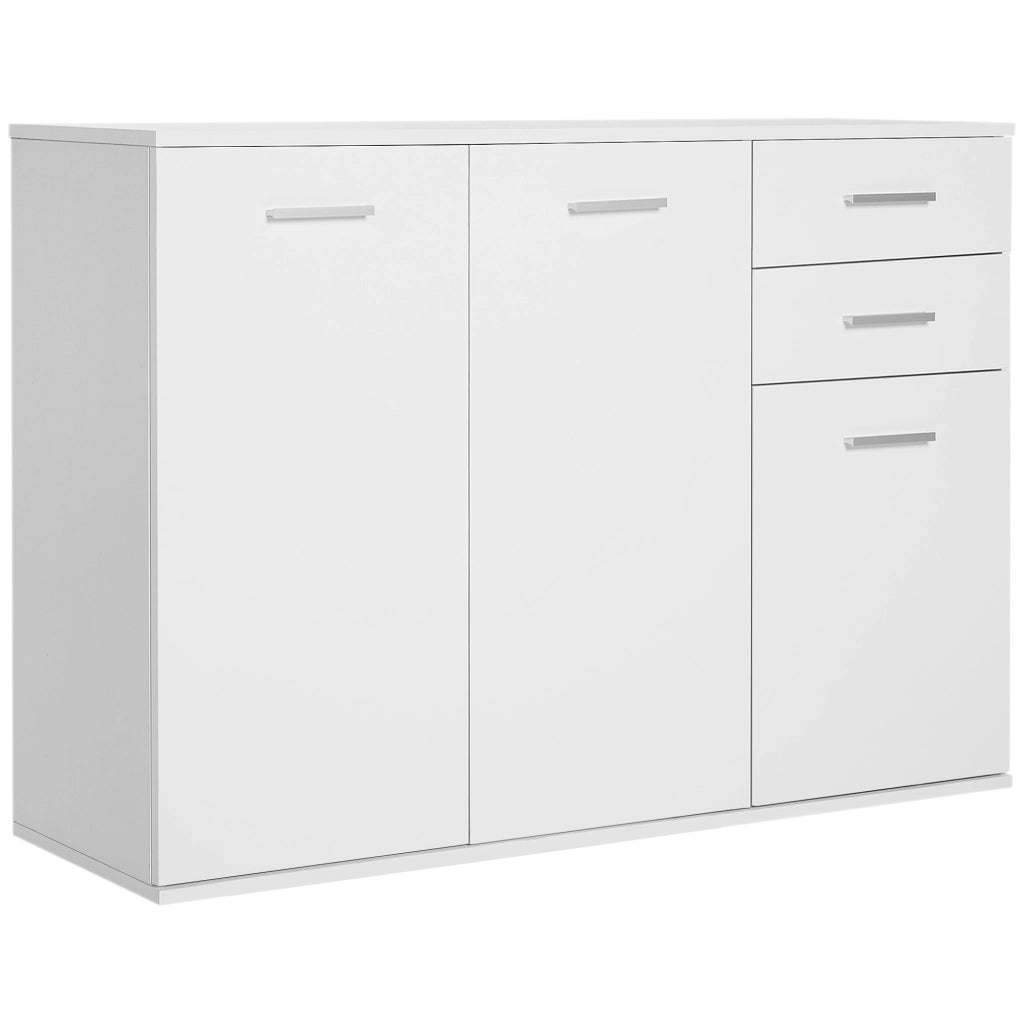 Credenza ¨C Minimal ¨C Bianco Legno 106x35x76