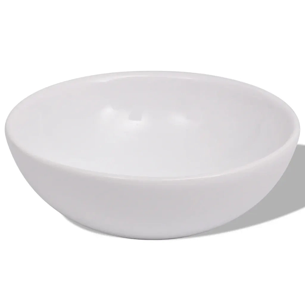 Set Mobili da Bagno 4 pz con Lavabo e Rubinetto Beige