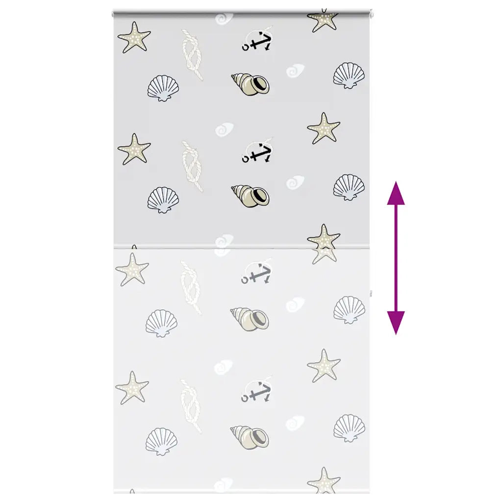 Tenda a rullo | Tenda avvolgibile per Doccia Cassonetto 140x240cm Larghezza Tessuto